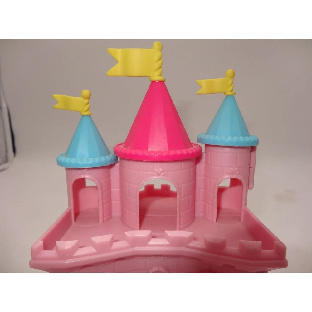Hello Kitty Castle king queen Blue Box play set Toho Polly Pocket miniature Rare